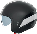 Casco Urban Commuting Per Moto Nolan N20-2 Nero / Bianco Dolce Vita 349 Taglia L