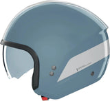 Casco Urban Commuting Per Moto Nolan N20-2 Blu Grigio / Bianco Dolce Vita 350 Taglia Xs