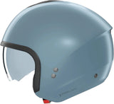 Casco Urban Commuting Per Moto Nolan N20-2 Blu Grigio Classico Nobile 339 Taglia S