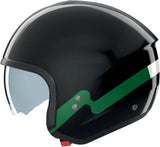 Casco Urban Commuting Per Moto Nolan N20-2 Nero / Italia Zefiro 342 Taglia S