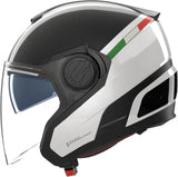 Casco Urban Commuting Per Moto Nolan N40-5 06 Bianco / Nero / Italia Integro 342 Taglia L