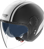 Urban Commuting Motorcycle Helmet Nolan N20-2 Visor Black / White Dolce Vita 347 Size Xl