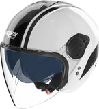 Casco Urban Commuting Per Moto Nolan N20-2 Visor Bianco / Nero Dolce Vita 348 Taglia M