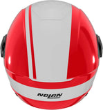 Urban Commuting Motorcycle Helmet Nolan N20-2 Visor Red / White Dolce Vita 349 Size Xxs