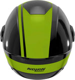 Casco Urban Commuting Per Moto Nolan N20-2 Visor Nero / Verde Impulso Dolce Vita 352 Taglia Xl