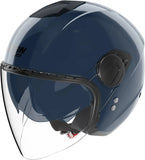 Casco Urban Commuting Per Moto Nolan N20-2 Visor Blu Profondo Classico Nobile 312 Taglia Xl