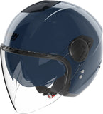 Urban Commuting Motorcycle Helmet Nolan N20-2 Visor Deep Blue Classico Nobile 312 Size Xl