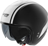 Casco Urban Commuting Per Moto Nolan N20-2 Nero / Bianco Dolce Vita 349 Taglia L