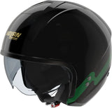 Casco Urban Commuting Per Moto Nolan N20-2 Nero / Italia Zefiro 342 Taglia S