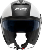 Casco Urban Commuting Per Moto Nolan N40-5 06 Nero / Bianco / Scacchi Bellavista 341 Taglia L