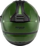 Casco Urban Commuting Per Moto Nolan N40-5 06 Verde Metallo Classico Nobile 336 Taglia Xs
