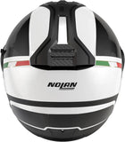 Casco Urban Commuting Per Moto Nolan N40-5 06 Bianco / Nero / Italia Integro 342 Taglia L