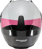 Casco Integrale Speeding Per Moto Nolan N60-6 Nero / Perla / Fucsia Verniciatura Speciale 347 Taglia Xxxl