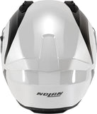Casco Integrale Speeding Per Moto Nolan N60-6 Bianco / Nero / Grigio Bifase 349 Taglia Xl