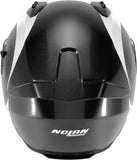 Casco Integrale Speeding Per Moto Nolan N60-6 Nero / Bianco / Grigio Bifase 350 Taglia Xl