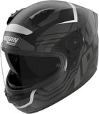 Casco Integrale Speeding Per Moto Nolan N60-6 Nero / Antracite Eclettico 352 Taglia Xxs