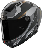 Full-Face Speeding Motorcycle Helmet Nolan X-804 Rs Ultra Carbon Carbon / Black / Grey / Gold Lesmo 361 Size Xxs