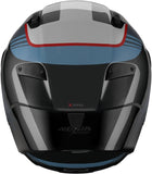 Full-Face Speeding Motorcycle Helmet Nolan X-804 Rs Ultra Carbon Carbon / Deep Blue / Light Blue / Red Piega 366 Size M