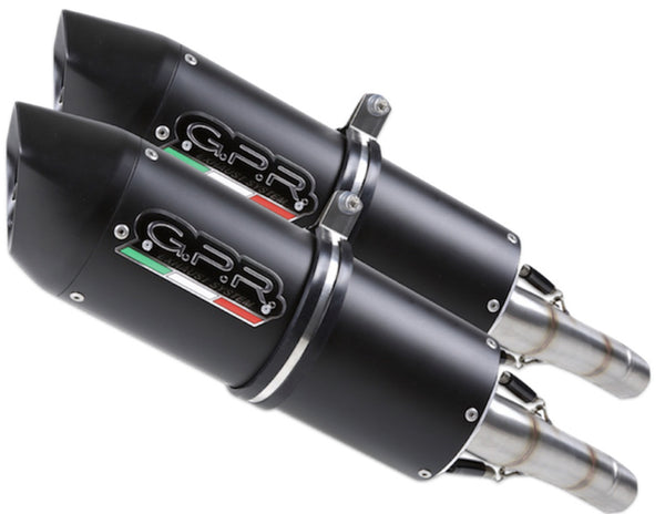 GPR KTM.12.FUNE SCARICO OMOLOGATO FURORE NERO COMPATIBILE CON KTM SUPERDUKE 990 - R ( LC8) 04/12