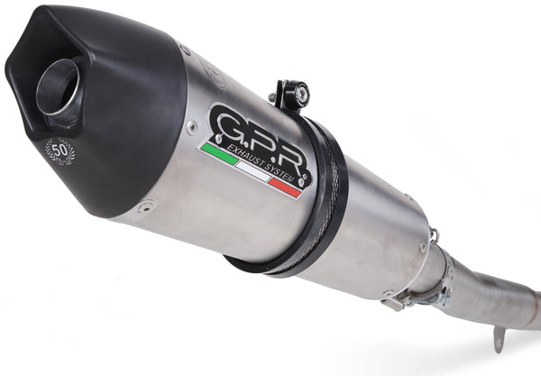 GPR H.24.GPAN.TO SCARICO OMOLOGATO GPE ANNIVERSARY TITANIO COMPATIBILE CON HONDA VFR 800 RC46 98/01