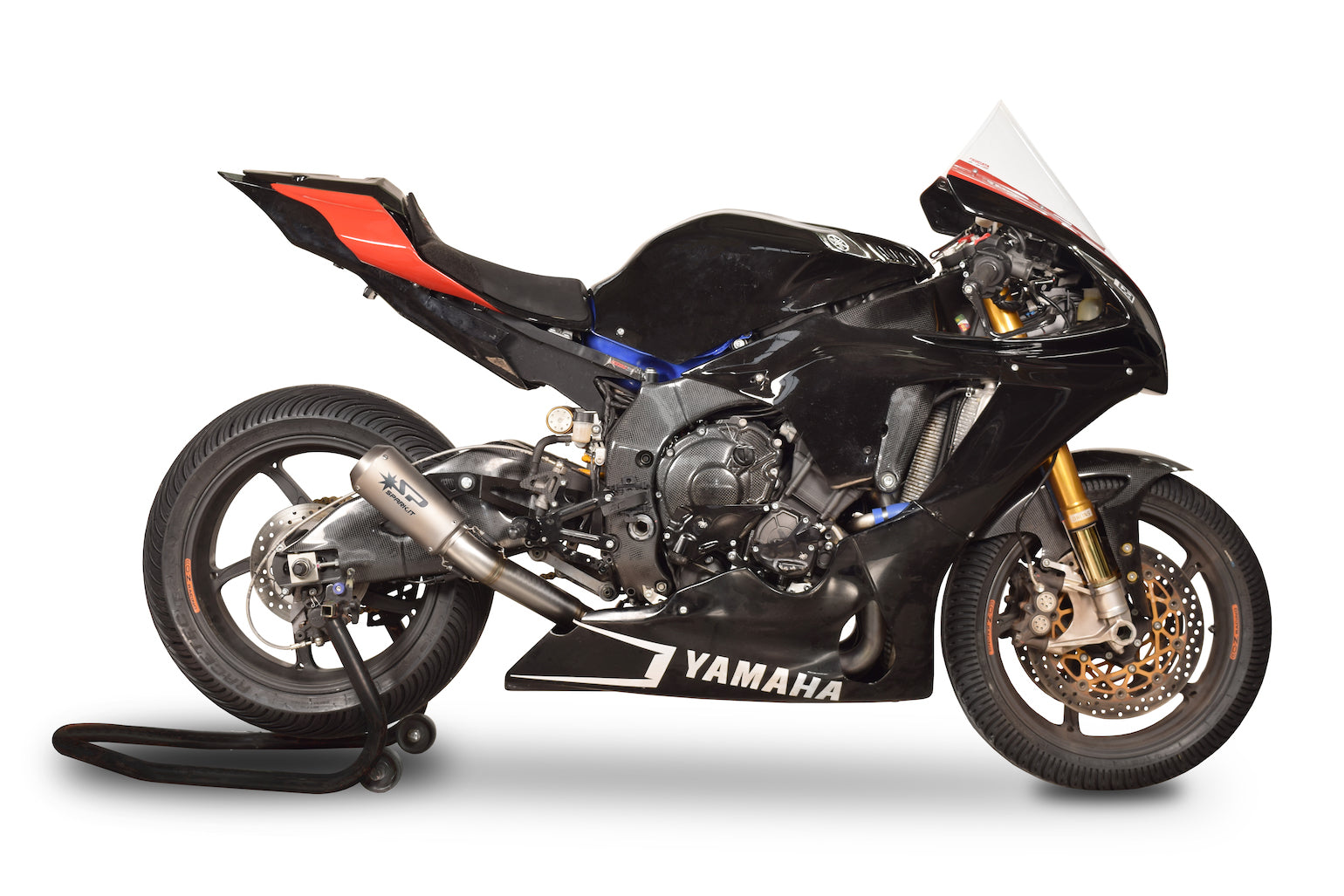 SPARK SCARICO BASSO MOTO-GP TITANIO RACING COMPATIBILE CON YAMAHA YZF R1 15/22