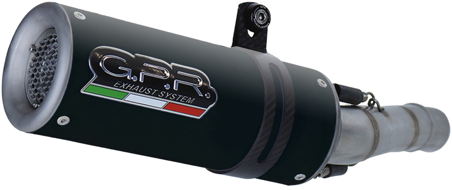 GPR SCARICO RACING M3 BLACK TITANIUM COMPATIBILE CON VOGE BRIVIDO 500 R 21/22