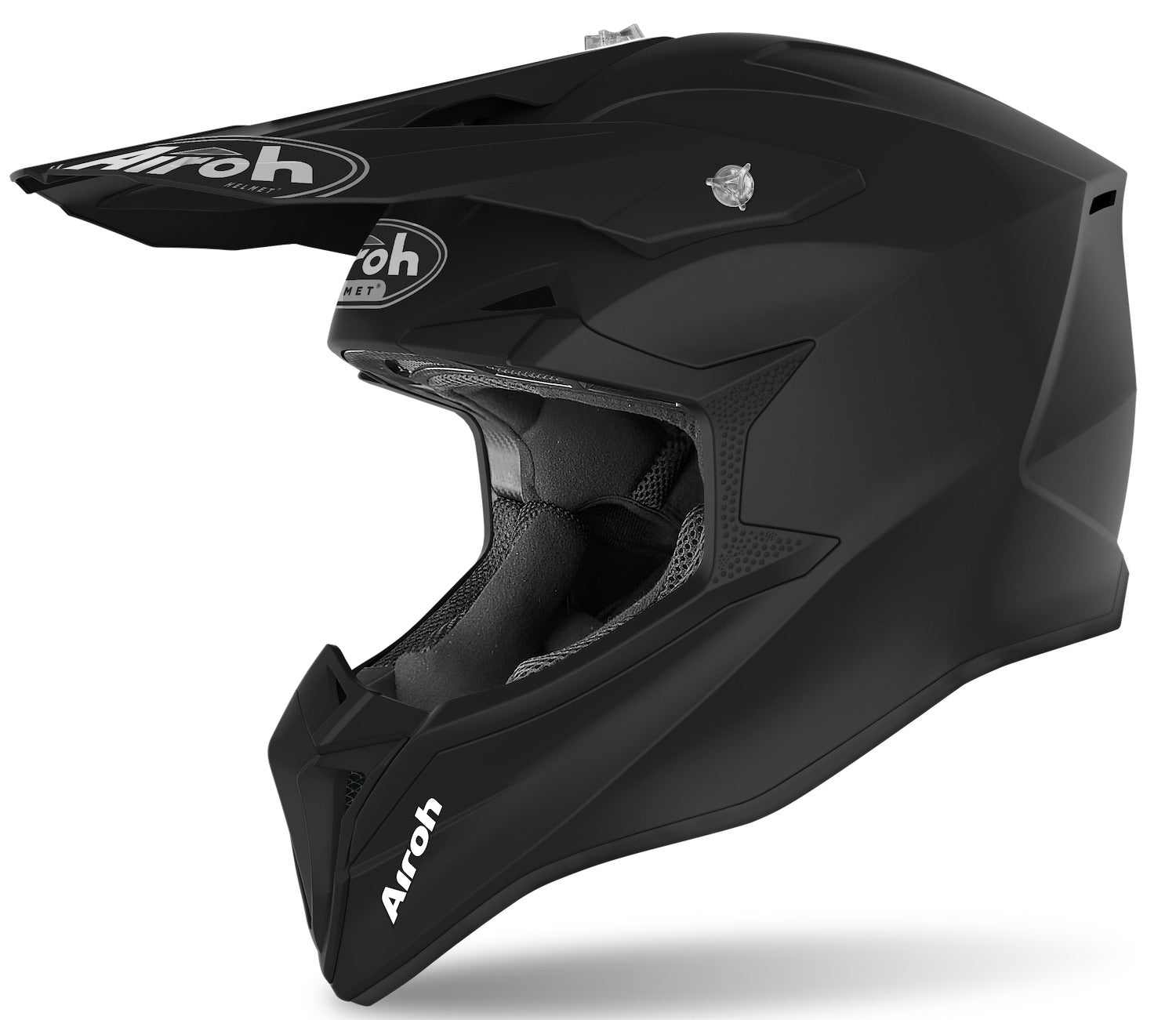 AIROH WRAAP YOUTH CASCO MOTO OFF-ROAD WR11Y COLOR NERO MATTO XS 